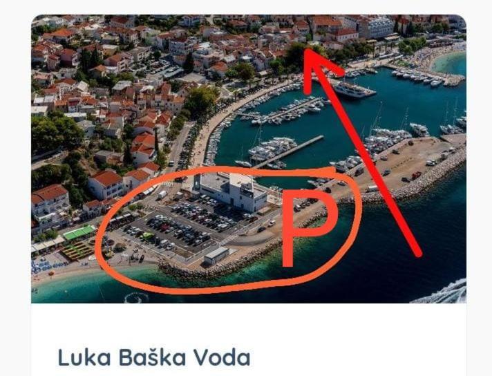 Apartment Narda Baška Voda Extérieur photo